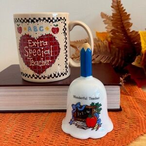 Teacher Mug and Bell Set